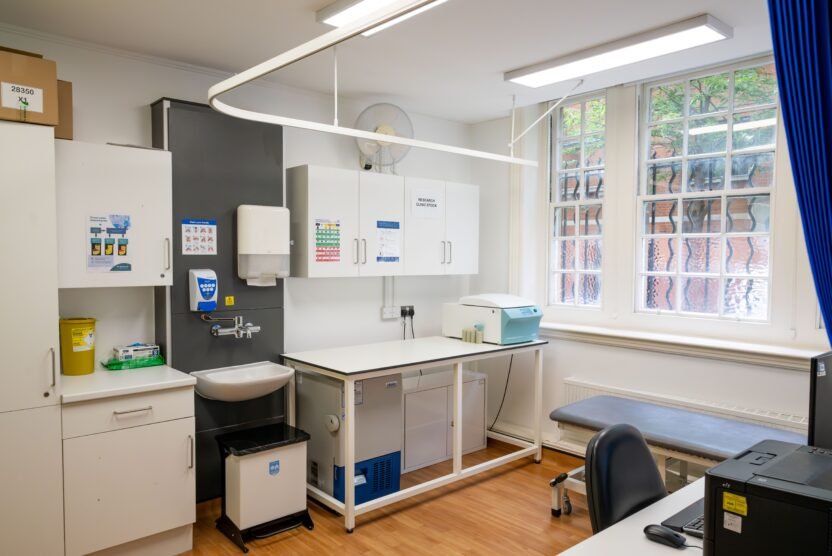 South Westminster Centre clinic room