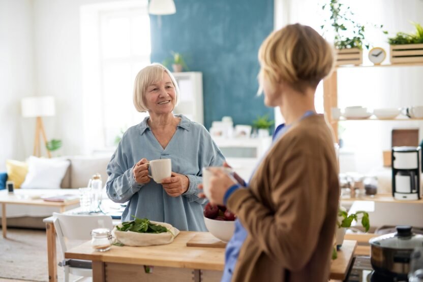 Women in kitchen